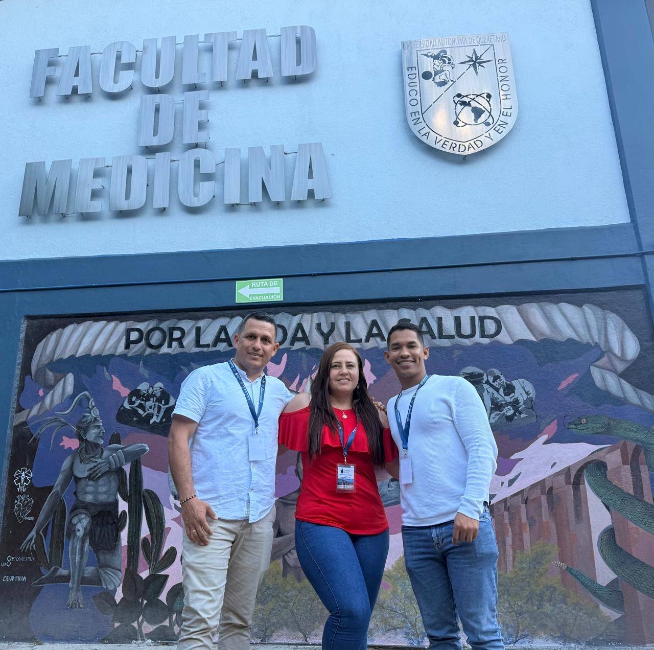 Docentes investigadores de la sede Puerto Colombia representaron a la San Martín en Congreso Internacional en México